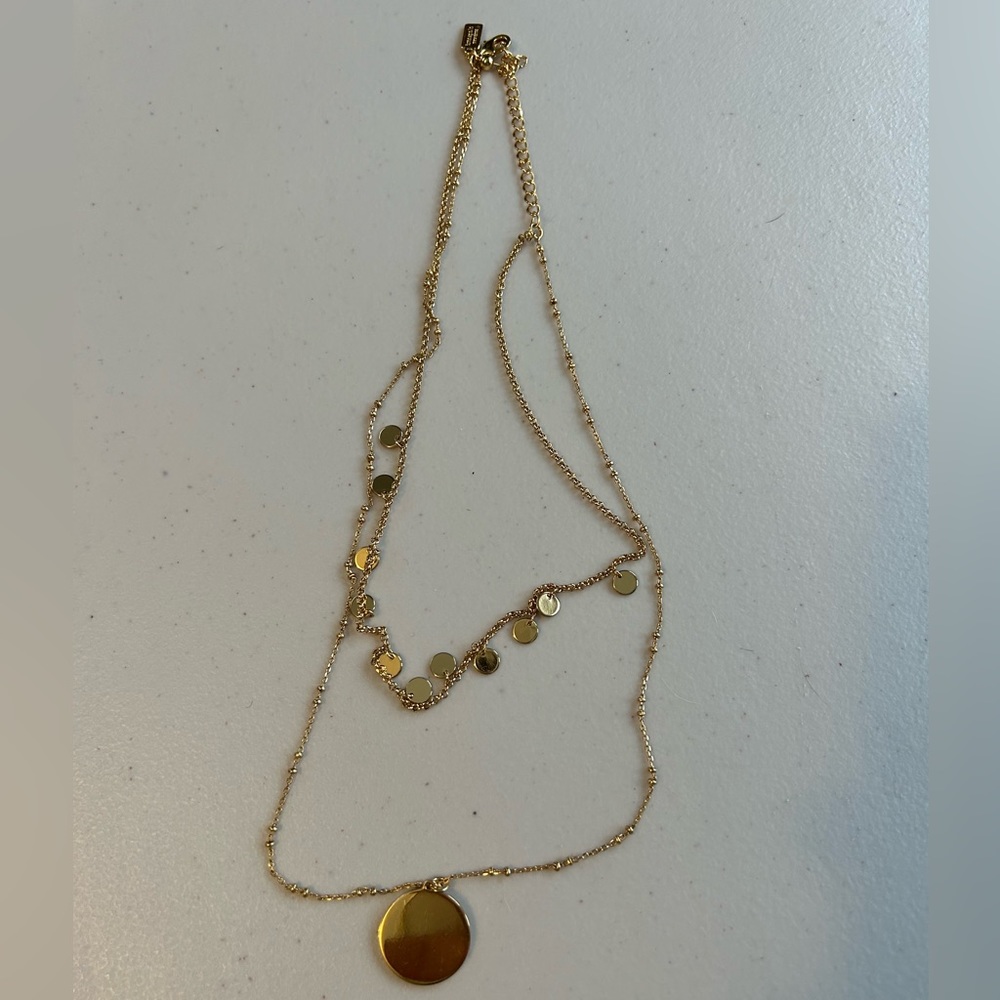 Kate Spade gold necklace. EUC